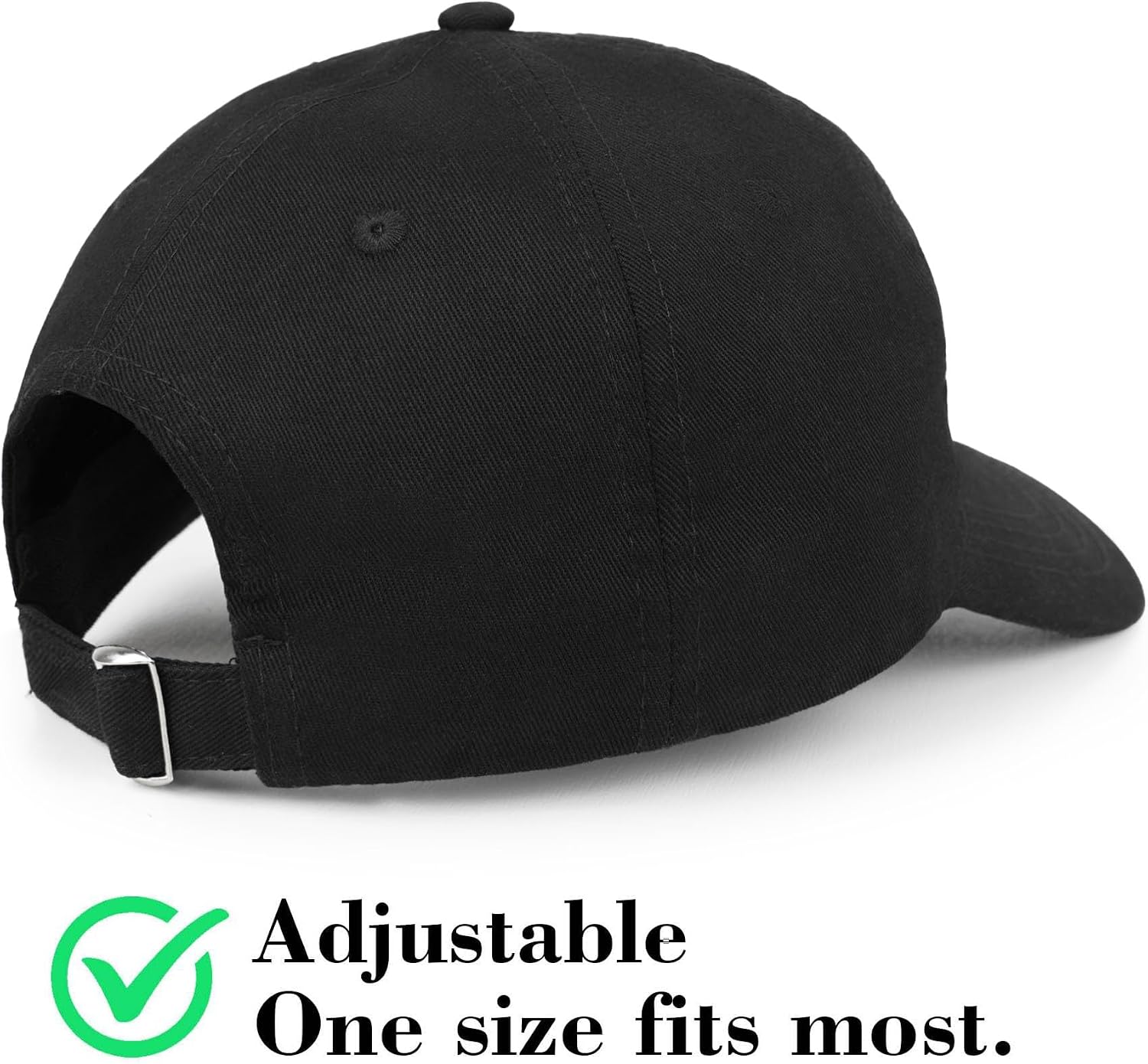 American Flag Baseball Cap - Cotton Unstructured Patriotic Hats for Men Women - Low Profile & Adjustable Fit for Daily Wear