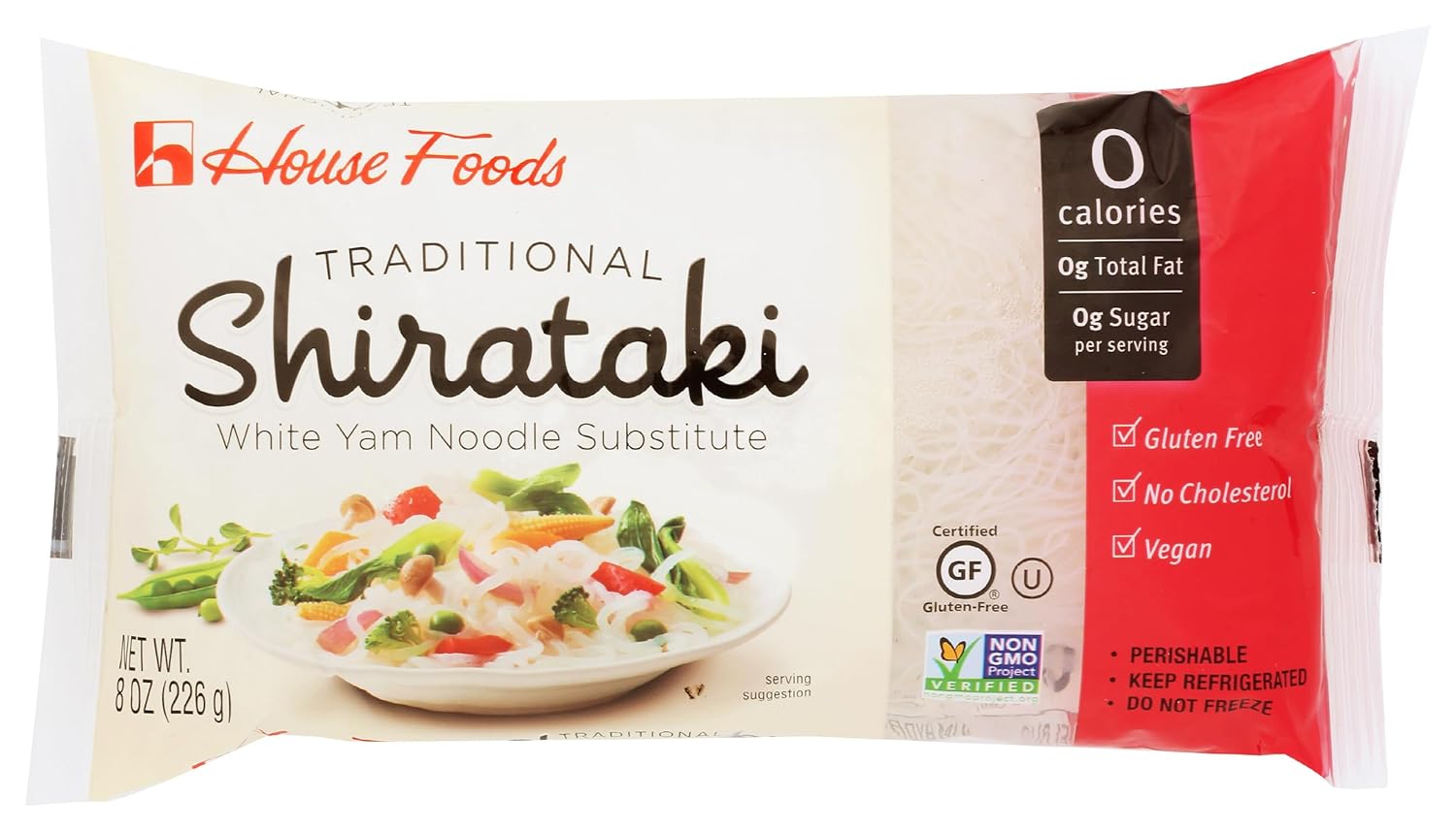 House Foods Tradtional Shirataki White Yam Noodle