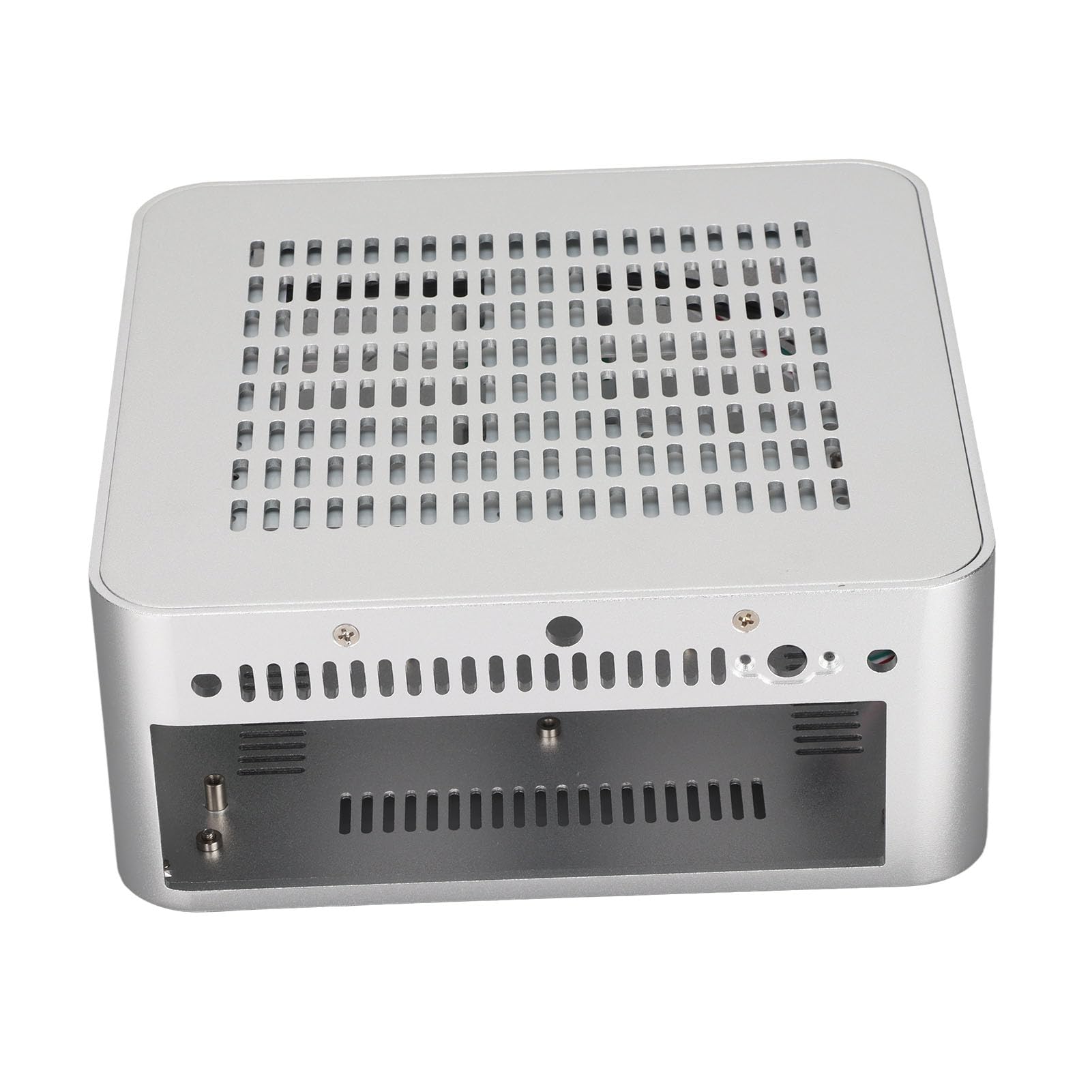 Bewinner Mini ITX Gaming Chassis, Small Form Factor Premium ITX Computer Gaming Case, HTPC Case Dotato di Una Ricchezza di Fori di Espansione