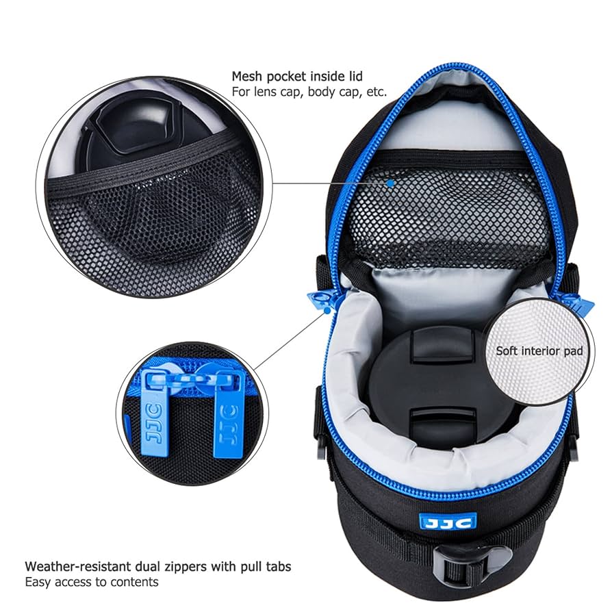 Amazon.com : JJC Professional Camera Lens Bag Case for Sony