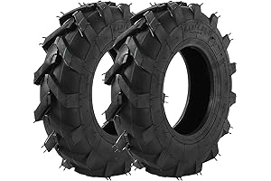 Top-Notch 4.80 x 4.00 - 8 Tire (2-Pack) for Unsurpassed Lawn Care