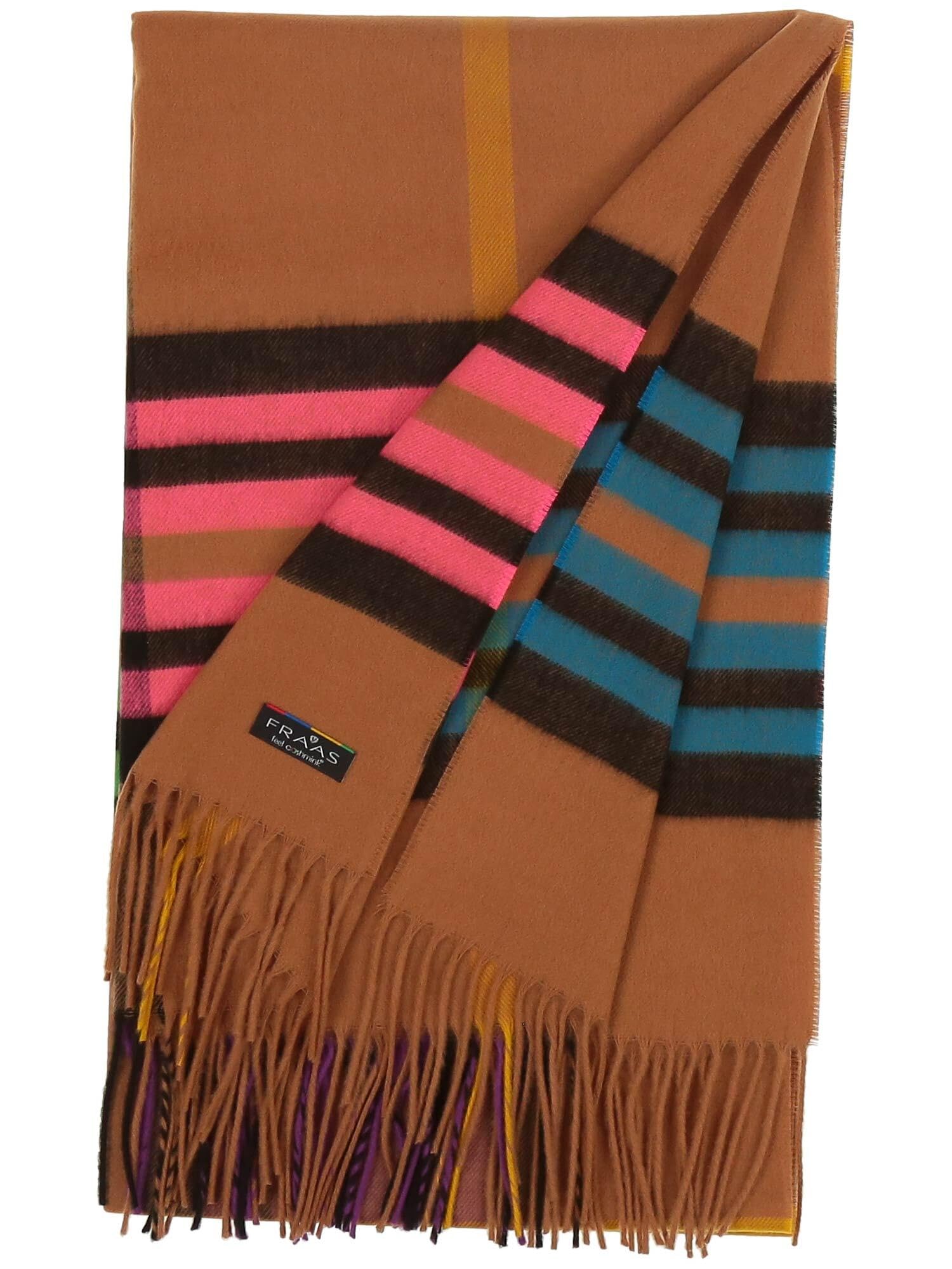 FRAAS Cashmink Schal 56 x 200 cm - Weicher als Kaschmir - Made in Germany - Schal kariert für Damen und Herren - Perfekt für Herbst und Winter
