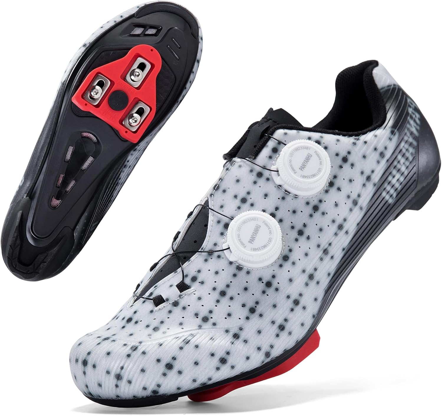 Road Cycling Shoes Indoor Peloton and Outdoor Road Bike Shoes for Men and Women Delta Cleats