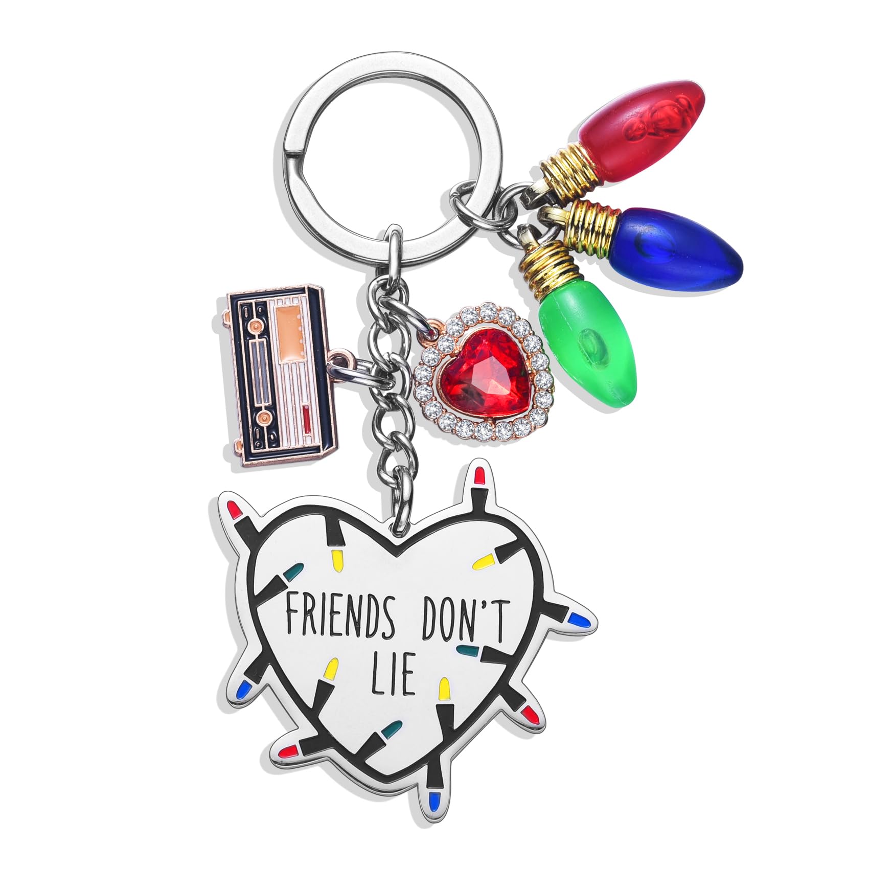 Friendship Gifts Keychain Friends Don't Lie Merchandise Halloween Collection Gift