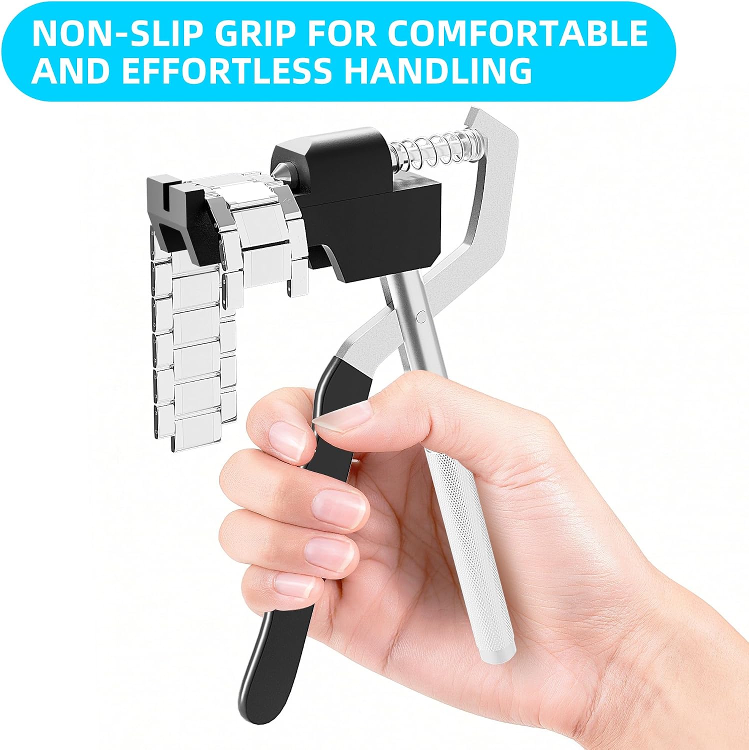 Singcci Handheld Watch Bracelet Removal Pliers for Steel Bands Tool for Adjusting Watch Bracelet Length Removes Stainless Steel Links Suitable for Repair