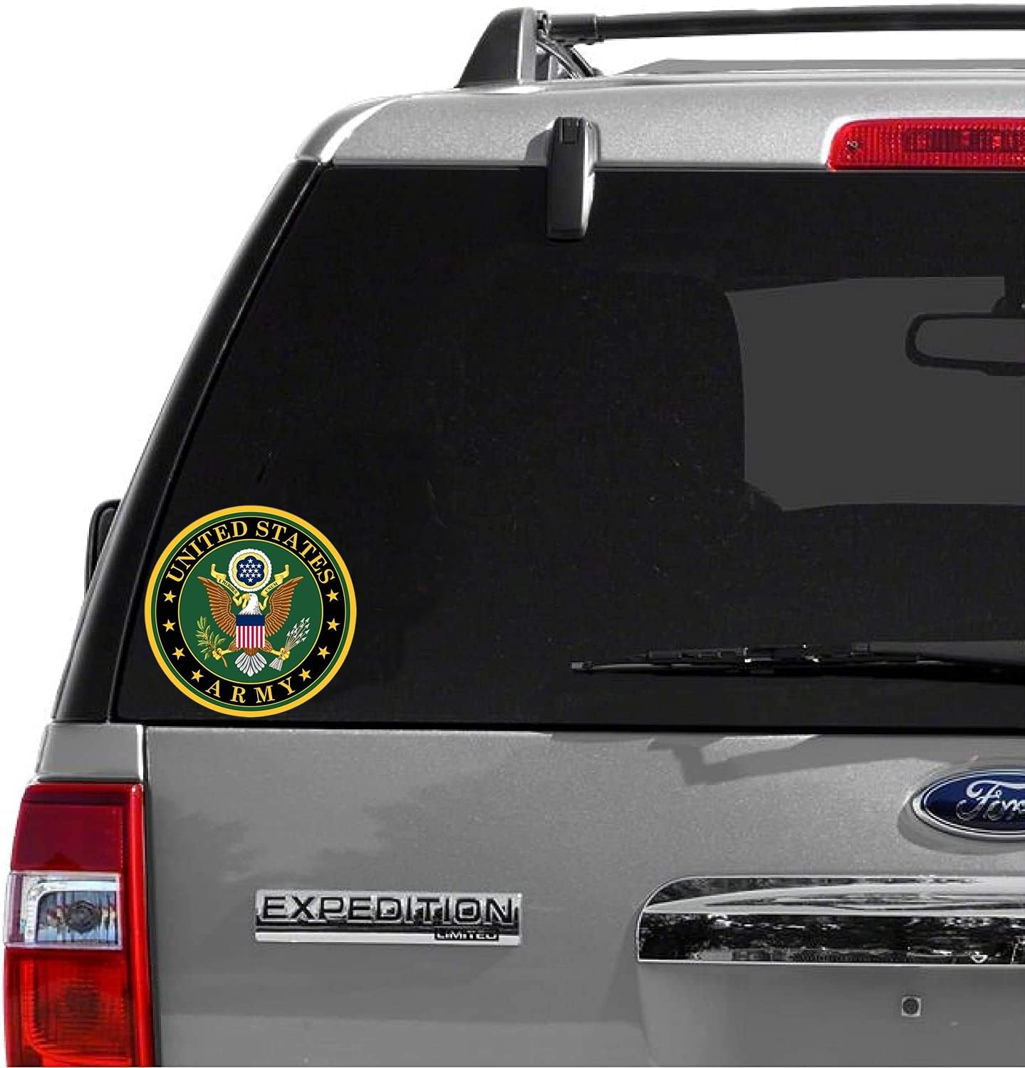 eDesign 2-Pack United States Army Vinyl Sticker Decal - 4 Inches - Us Army Military Stickers and Decals for Car Truck Van Window Bumper Laptop Tablet Cup Tumbler Water Bottle and Any Smooth Surface