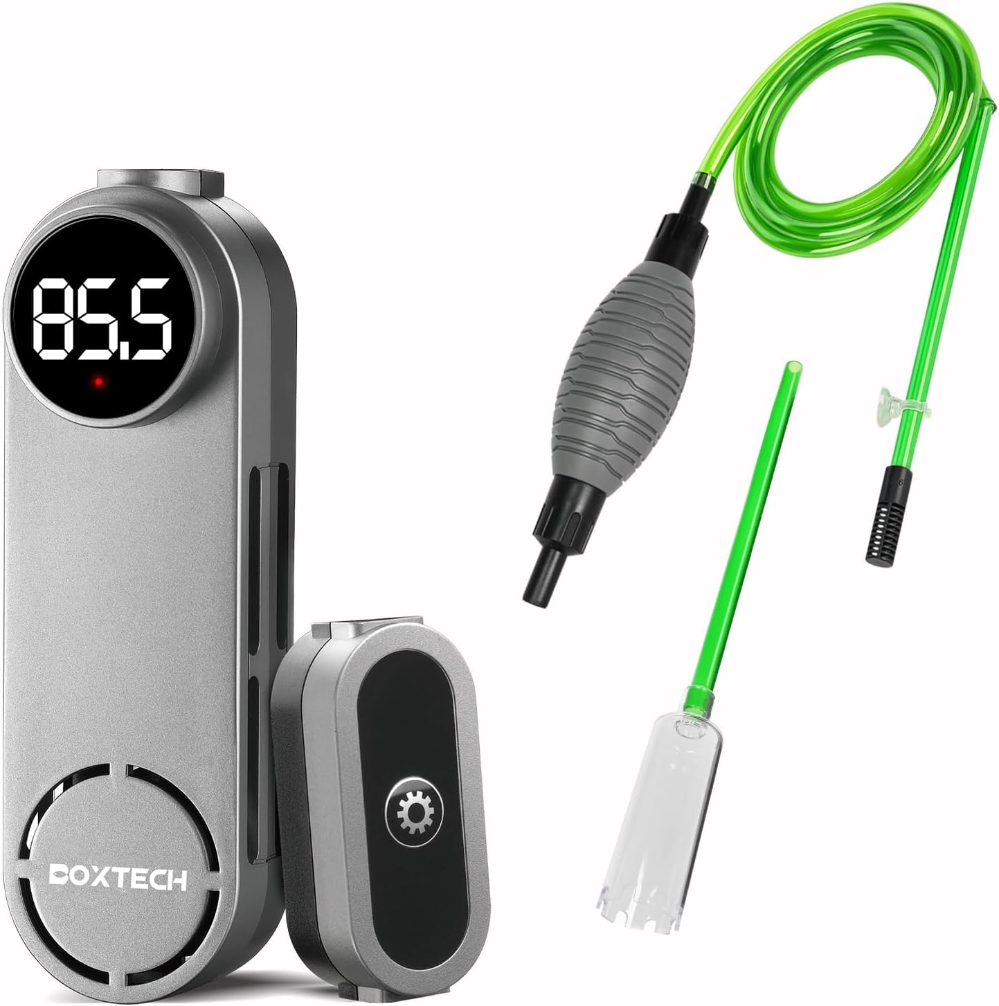 boxtech Aquarium Fish Tank Water Changer, Small Fish Tank Heater for 3 to 12 Gallon Tanks