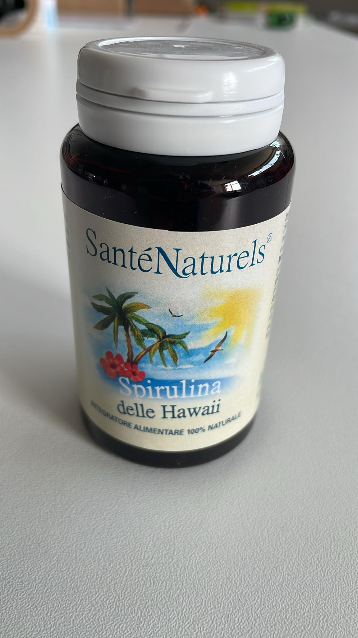 Spirulina Hawaii ● 200 Compresse da 500 mg ● Integratore Naturale ● Provenienza Isole Hawaii