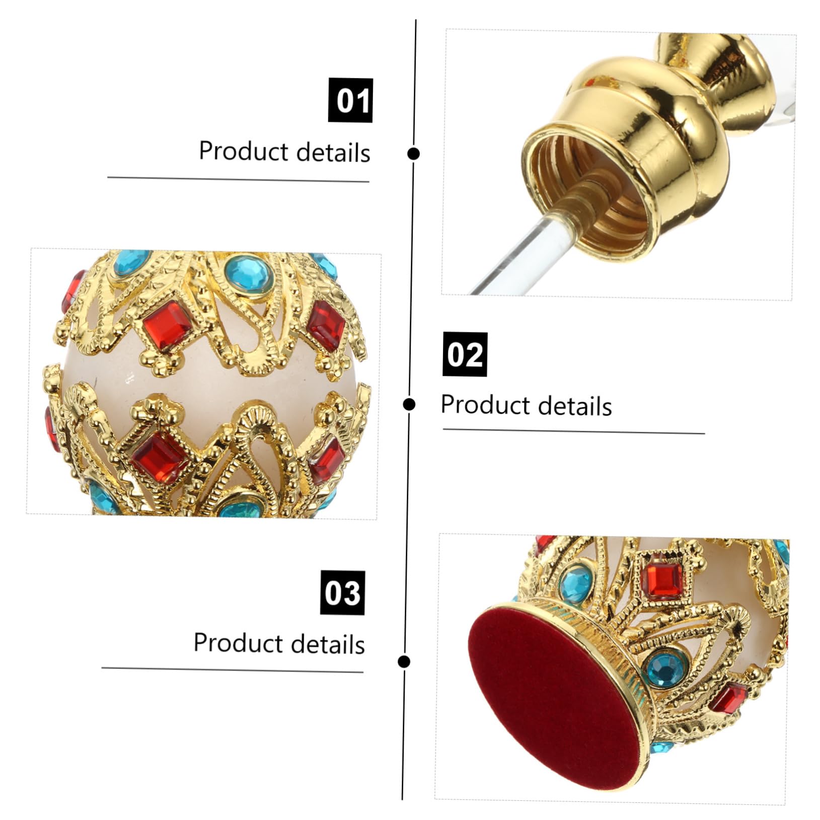 Mipcase Elegancki Złoty Flakon Perfum Pusty Szklany Wkład Diamentowy Do Ponownego Napełnienia Na Podróżny Wystrój Domu