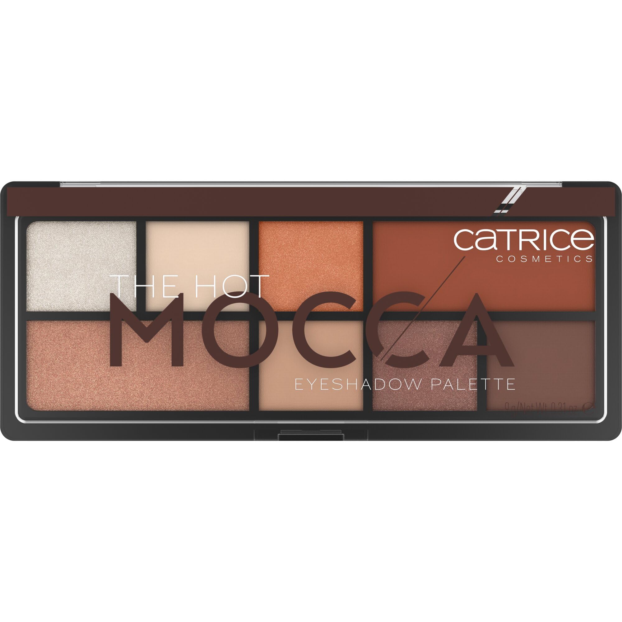 Catrice ZESTAW DO MAKIJAŻU MOCCA DAZE (1pcs) | Dwa produkty do ust i jedna paleta cieni do powiek