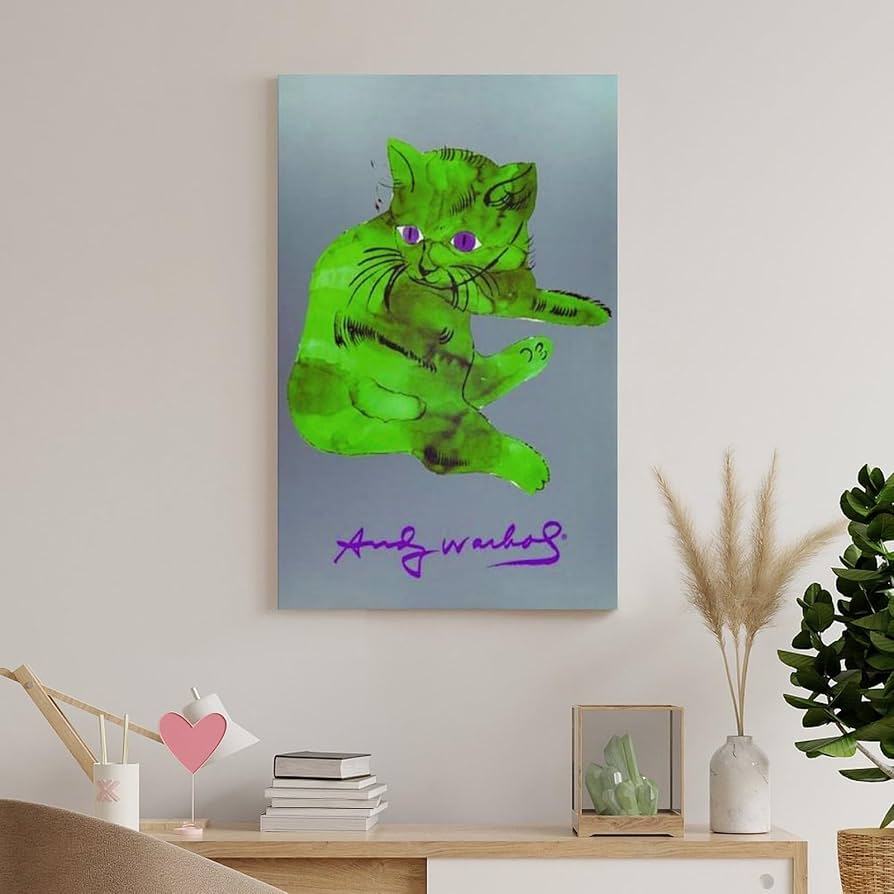 アンディ・ウォーホル　3枚セット　サムという名の猫　ライセンス品　ポスター アンディ・ウォーホル 3枚セット サムという名の猫 ライセンス品