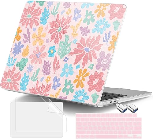 Miniatura 13 de DONGKE Funda para MacBook Air de 13.6 pulgadas 2025 2024-2022 A3240 A3113 A2681 M4 M3 M2 Chip Touch ID, carcasa rígida de plástico y cubierta de