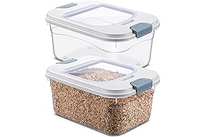 10lb Flour Storage Container, 2 Pack, Flour Container Set