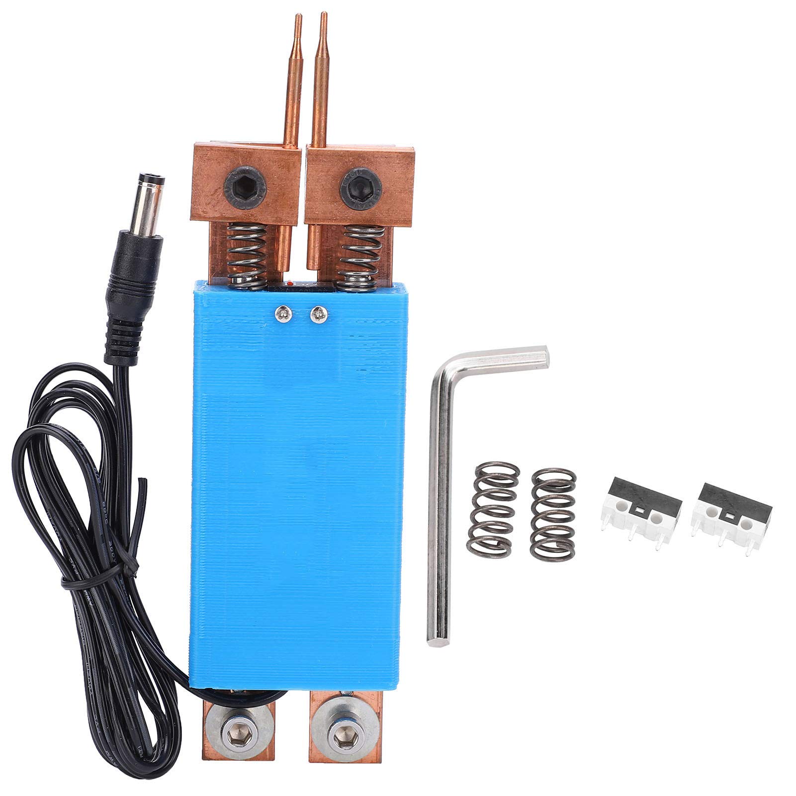 Pluma de soldadura por puntos de batería 18650, DC 4-12V Máquina de soldadura de gatillo automática Pluma de soldadura por puntos de bricolaje, para máquina de soldadura por puntos industrial