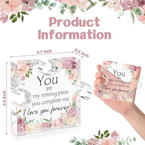 Miniatura 2 de FreeJac Regalos para el día de San Valentín para ella, regalos de cumpleaños, ideas de regalo de boda, aniversario, recuerdo de 4.7 x 3.9 pulgadas,