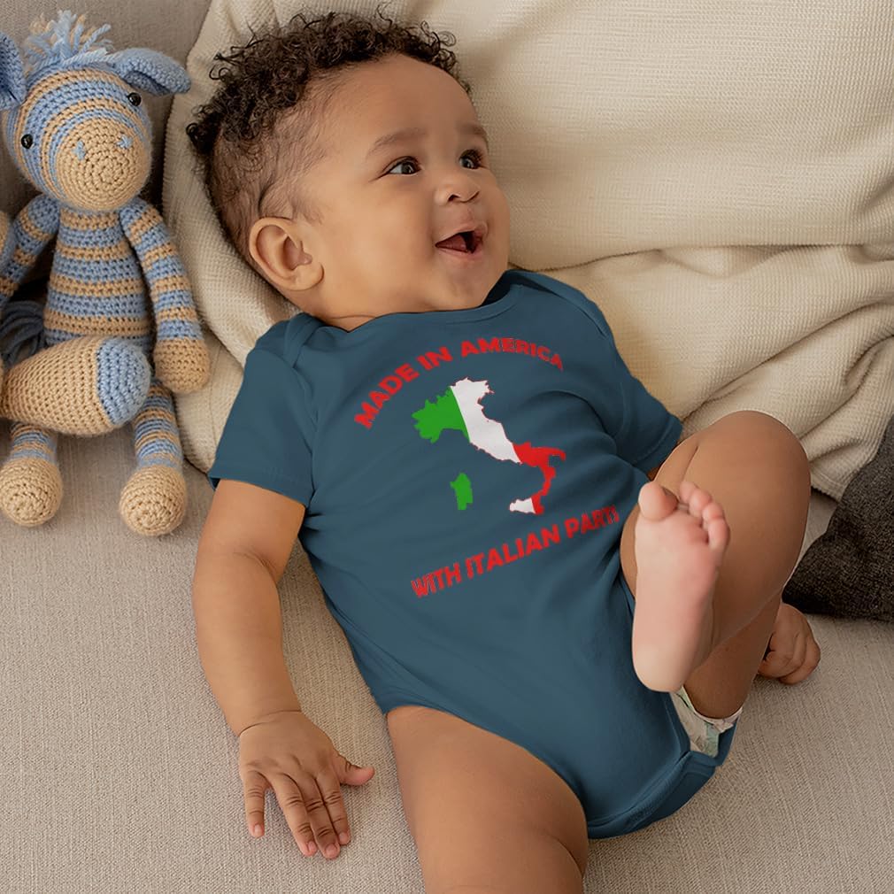 Cute Rascals Custom Baby Bodysuit Made in America with Italian Parts Boy & Girl Baby Clothes Cotton