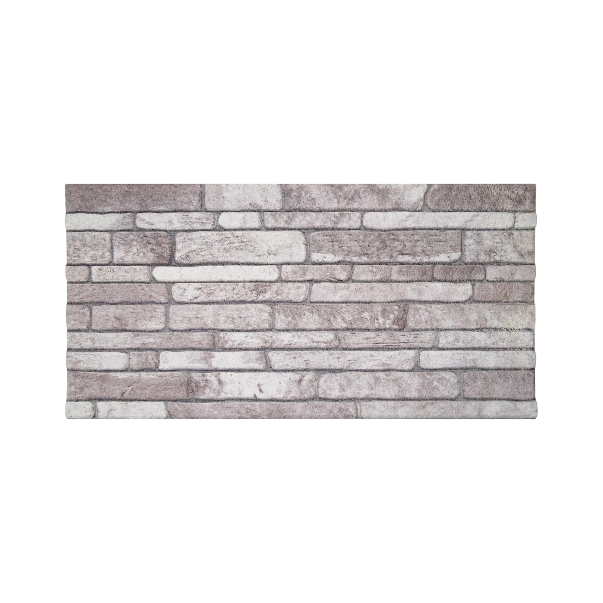 IZODEKOR 3D Wall Panels Brick Effect, Wall Cladding, Ceiling, Tiles, Indoor&Outdoor, DIY, Kitchen, Bathroom, Bedroom, Stone Look | Cream Dream