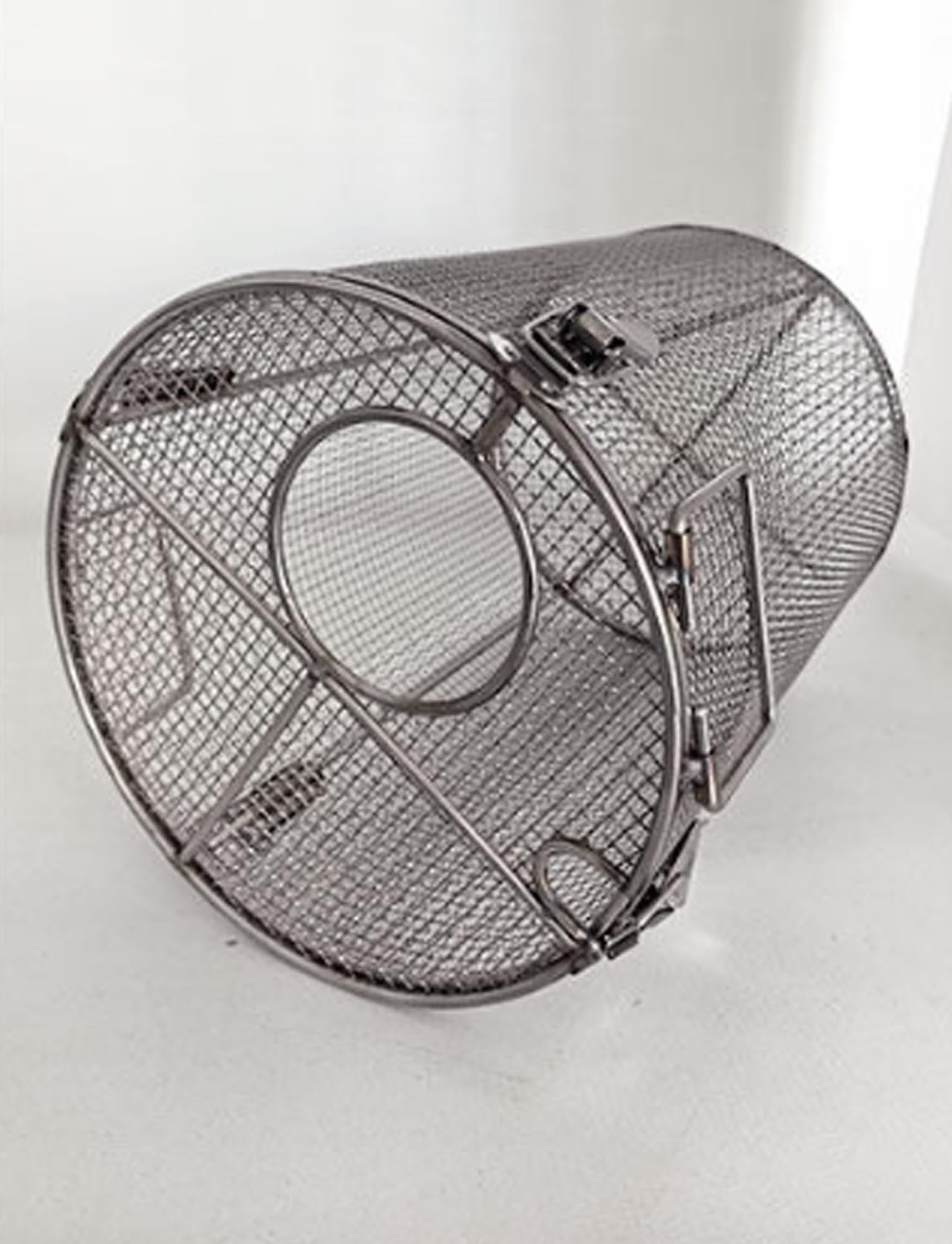 Cubierta de filtro de bomba con malla de acero inoxidable de 35x80 cm para estanques