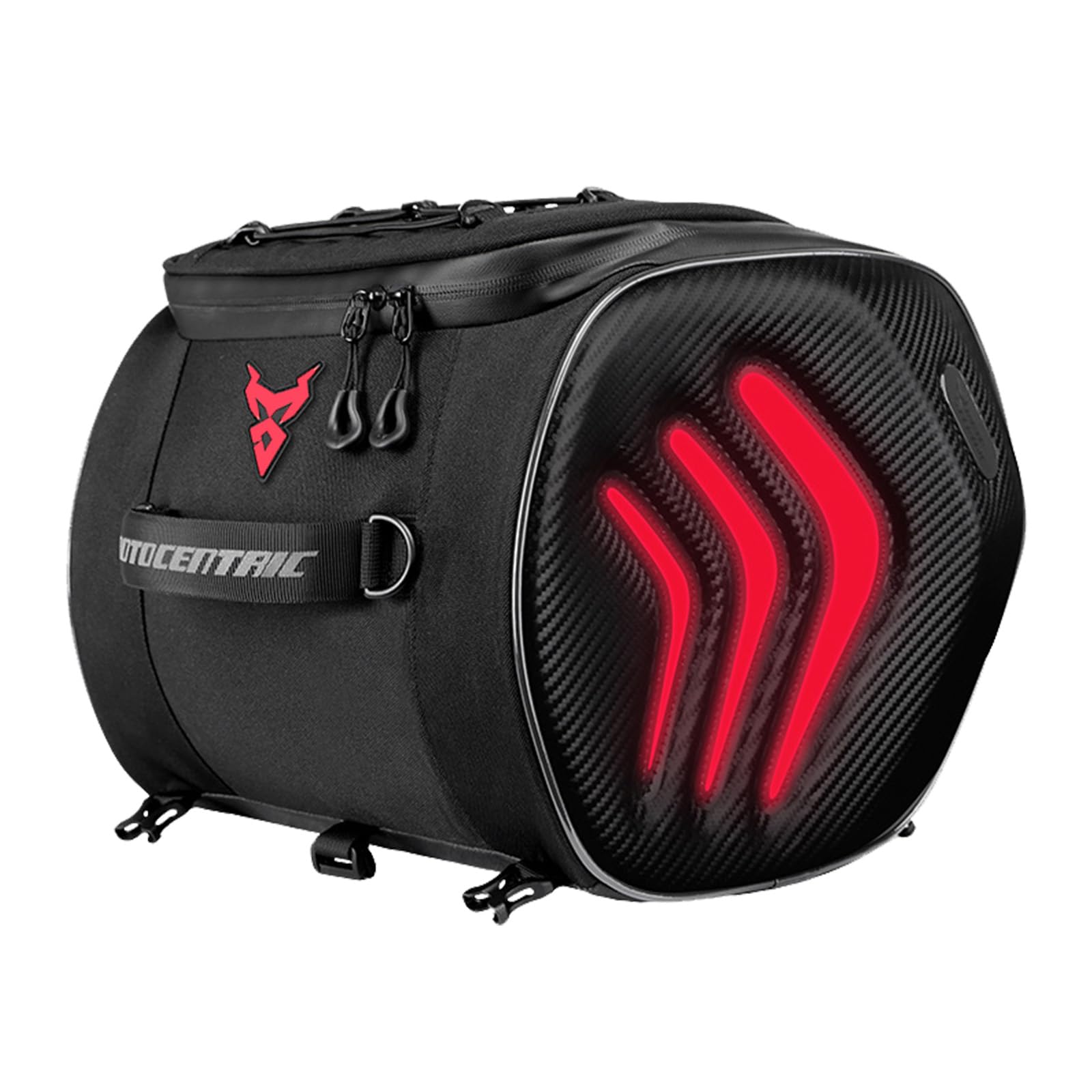 Amazon | MIGHTYDUTY バイク シートバッグ 20L ライト付き