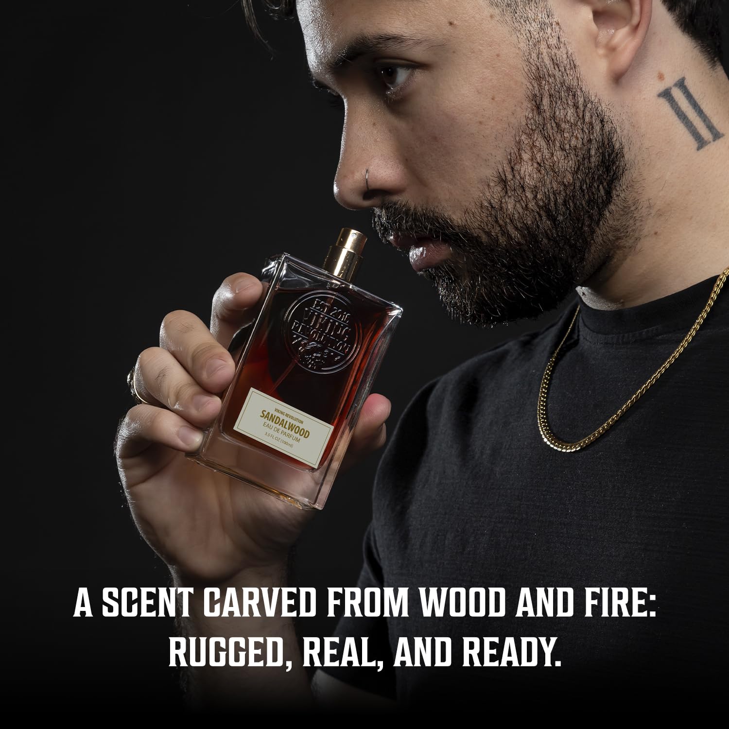 Viking Revolution Sandalwood Cologne - Men's Fragrance -2