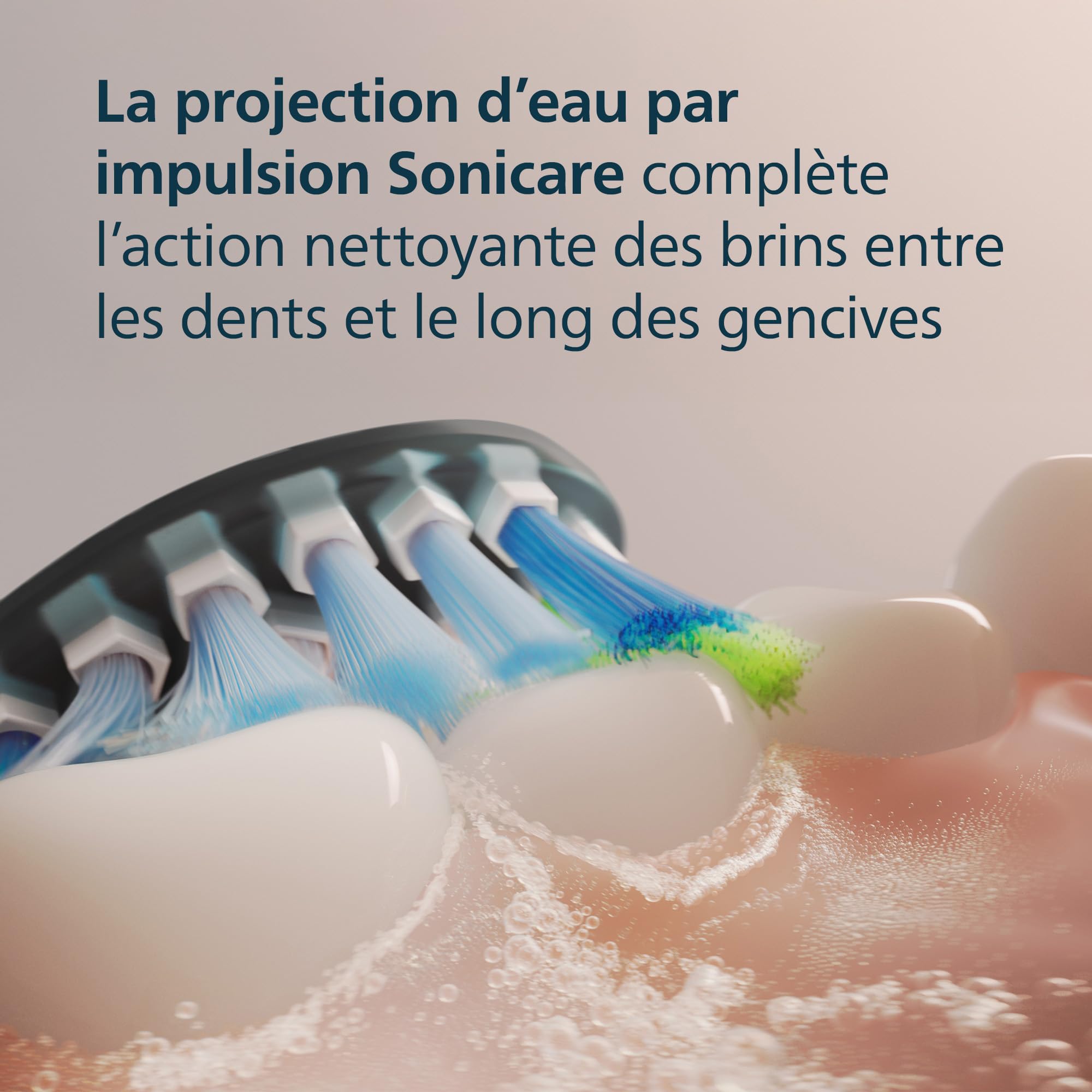 Philips Sonicare C3 Premium Plaque Defence - têtes de brosse à dents de rechange d'origine, noir, lot de 2, HX9042/88