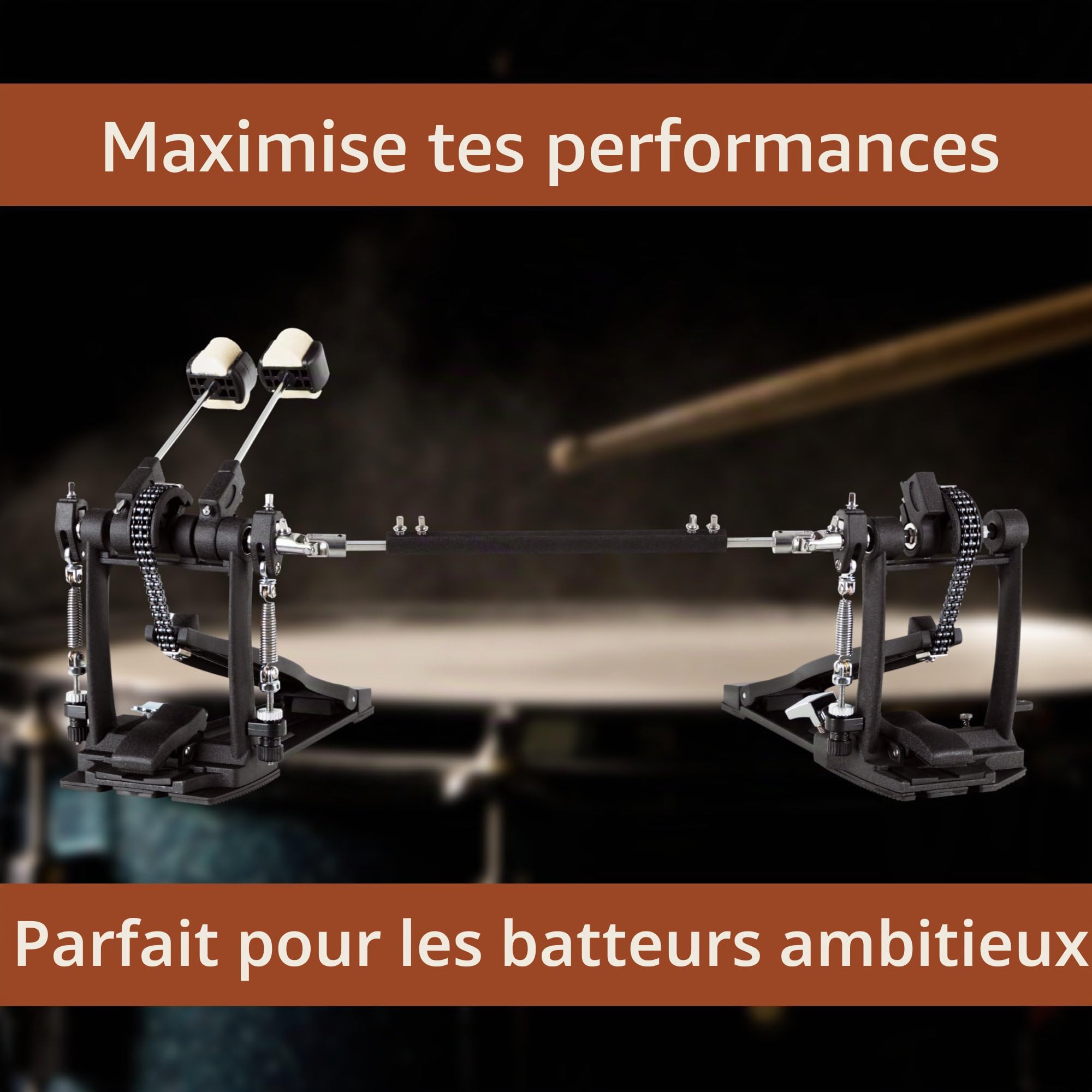 XDrum Pédale double grosse caisse
