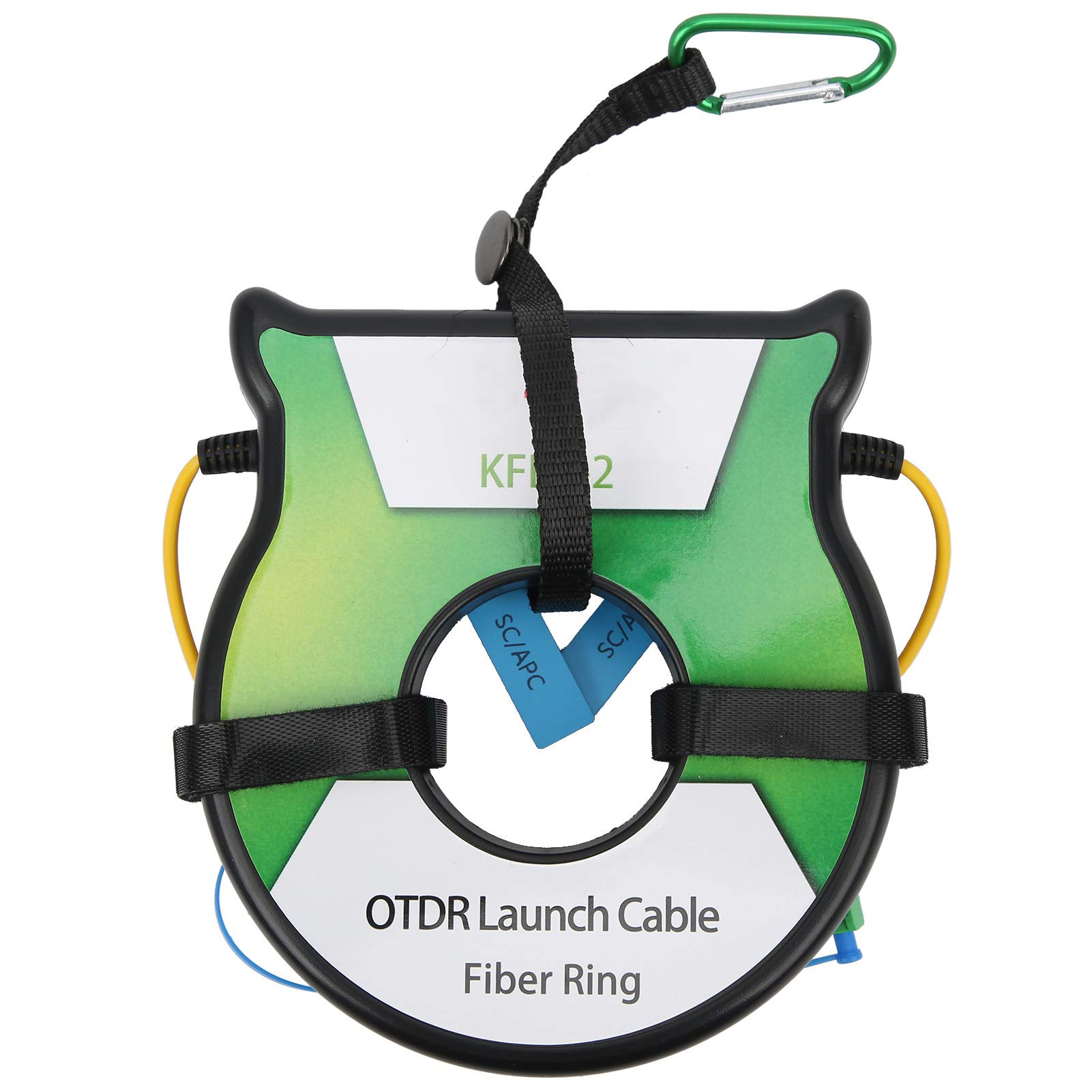 Câble de lancement de fibre OTDR 1 km, connecteur monomode 9/125 OS2 SC | Les connecteurs SC, 9/125 OS2, éliminent les zones mortes pour des tests précis.