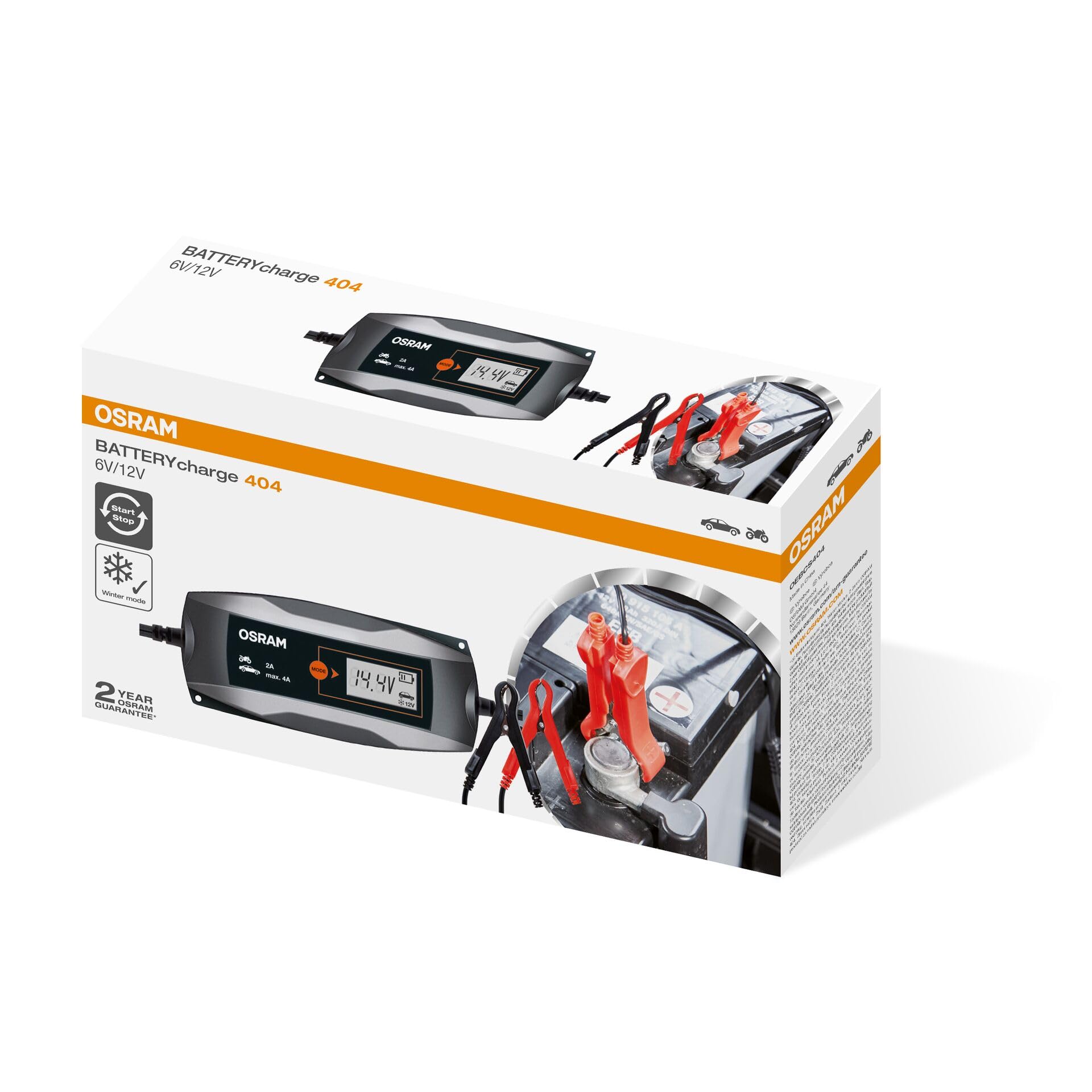 OEBCS904 OSRAM BATTERYcharge 904 Acculader druppellader | prijs en ervaringen