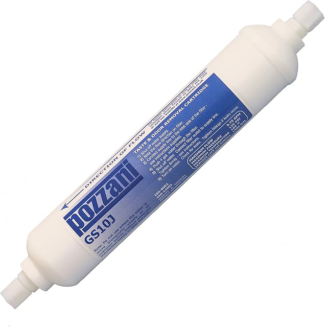 Pozzani GS10J Water Filter Compatible with Samsung DA29-10105J Aqua-Pure Plus (Only External) DA99-02131B HAFEX/EXP DA2010CB Wpro USC100/1 WSF-100 1pcs