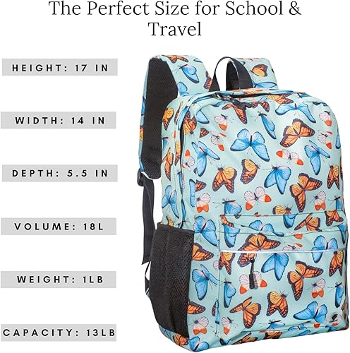 Miniatura 2 de Fenrici Mochila y lonchera para niños, bolsa escolar con compartimento para laptop, bolsa de almuerzo aislada, juego a juego