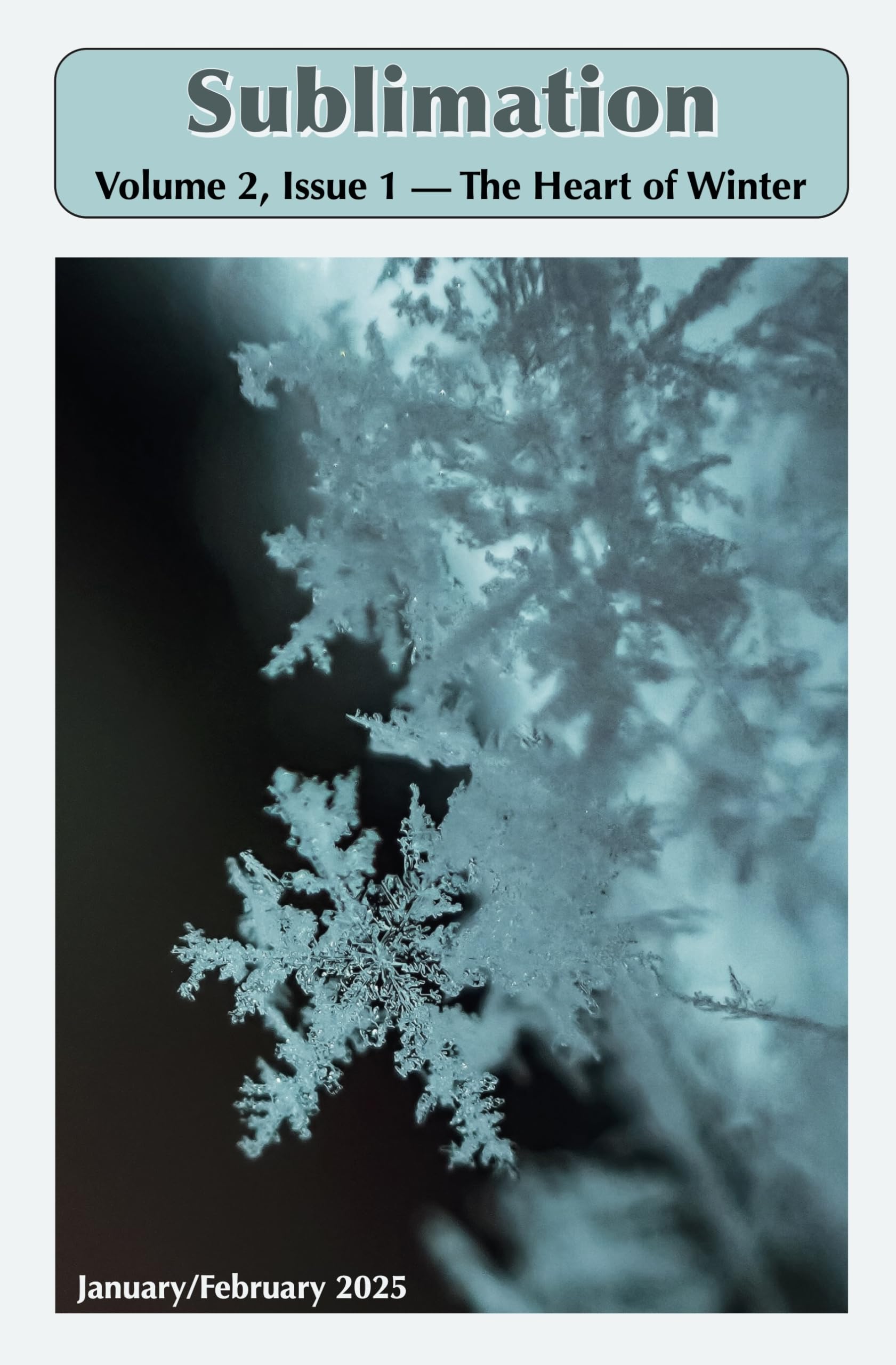 Cover of Sublimation, January-February 2025