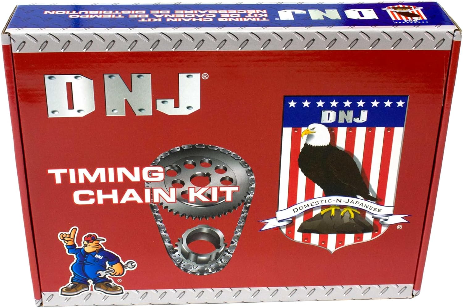 DNJ TK4305AWP Timing Kit with Water Pump for 2013-2017 Honda Accord 2.4L L4 16V DOHC 2356cc