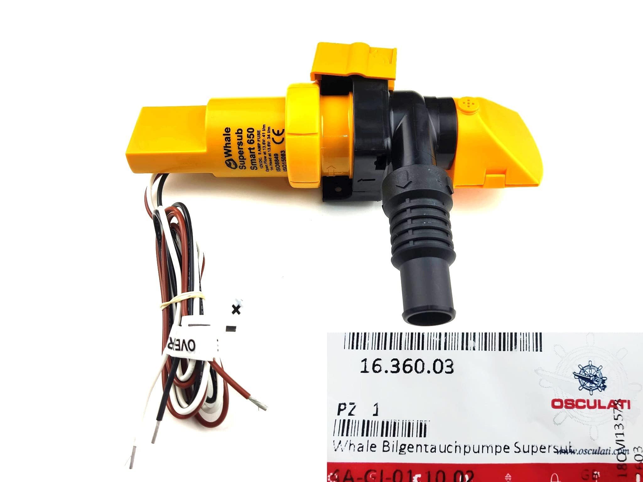 Whale Pompa sentina Smart 650 12V