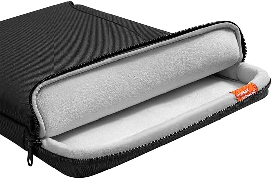 Tomtoc Defender 16 Laptop Çantası – 360° Darbe Koruma, Suya Dayanıklı, Ultra İnce Taşınabilir Kılıf, MacBook Pro/Air ve 16 Notebook Uyumlu, Siyah A22F3D5