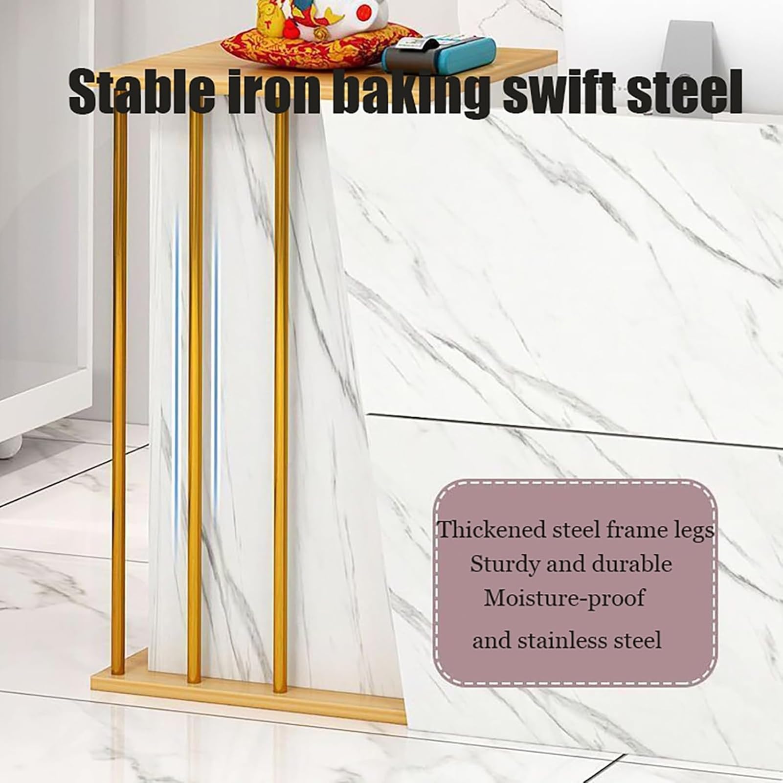 Mostrador De Recepción Moderno para Supermercado, Tienda De Conveniencia, Hotel, Bar Pequeño, Salón De Belleza, Tienda De Ropa, Mostrador De Caja Simple(A,140CM)