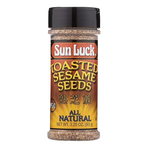 Sun Luck - Semillas de sésamo tostadas 325 onzas