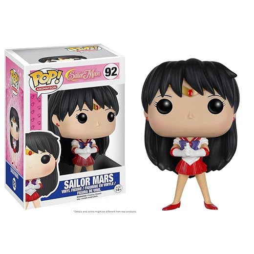Funko Pop Sailor Moon - Sailor Mars Vinyl Figure, , Multi