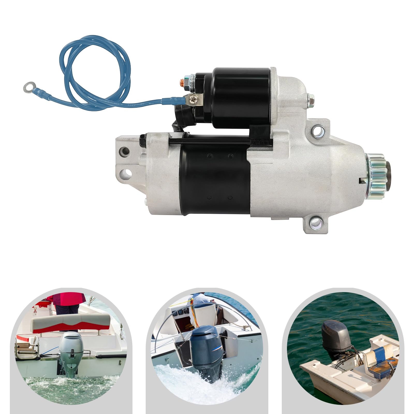 Avviamento motore fuoribordo da 1,4 KW, avviamento per motore fuoribordo a 4 tempi con 150-250 CV, per motori marini