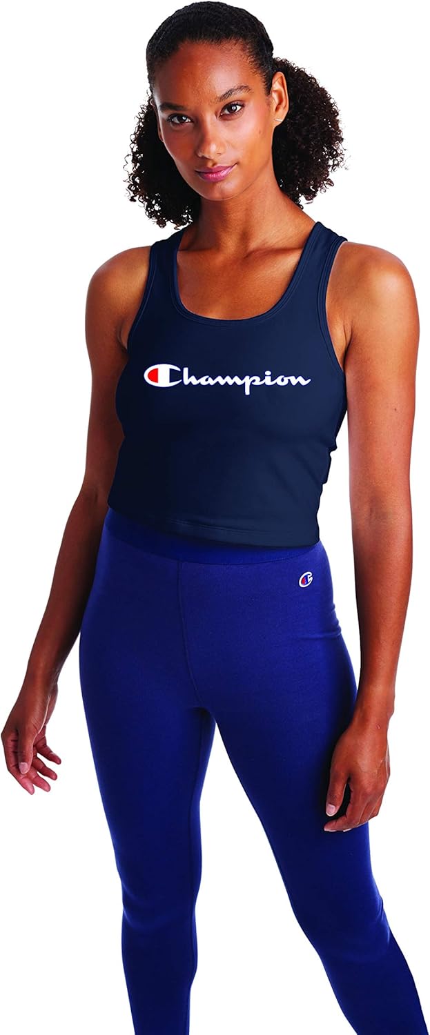 Champion Women's Crop Top, Authentic Cropped Top for Women, Athletic Top for Women