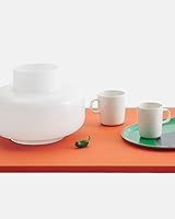 Vista 2 de MARIMEKKO Oiva Unikko - Taza grande, refina la decoración de tu cocina con nuestro icónico gres blanco, elegantes tazas de café de porcelana