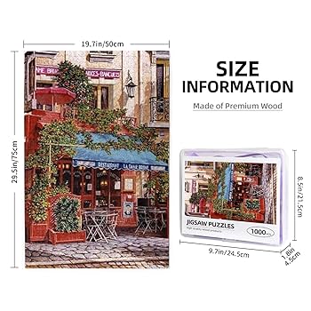 Amazon.co.jp: 1000ピース ジグソーパズル 街角の風景（7） 大人