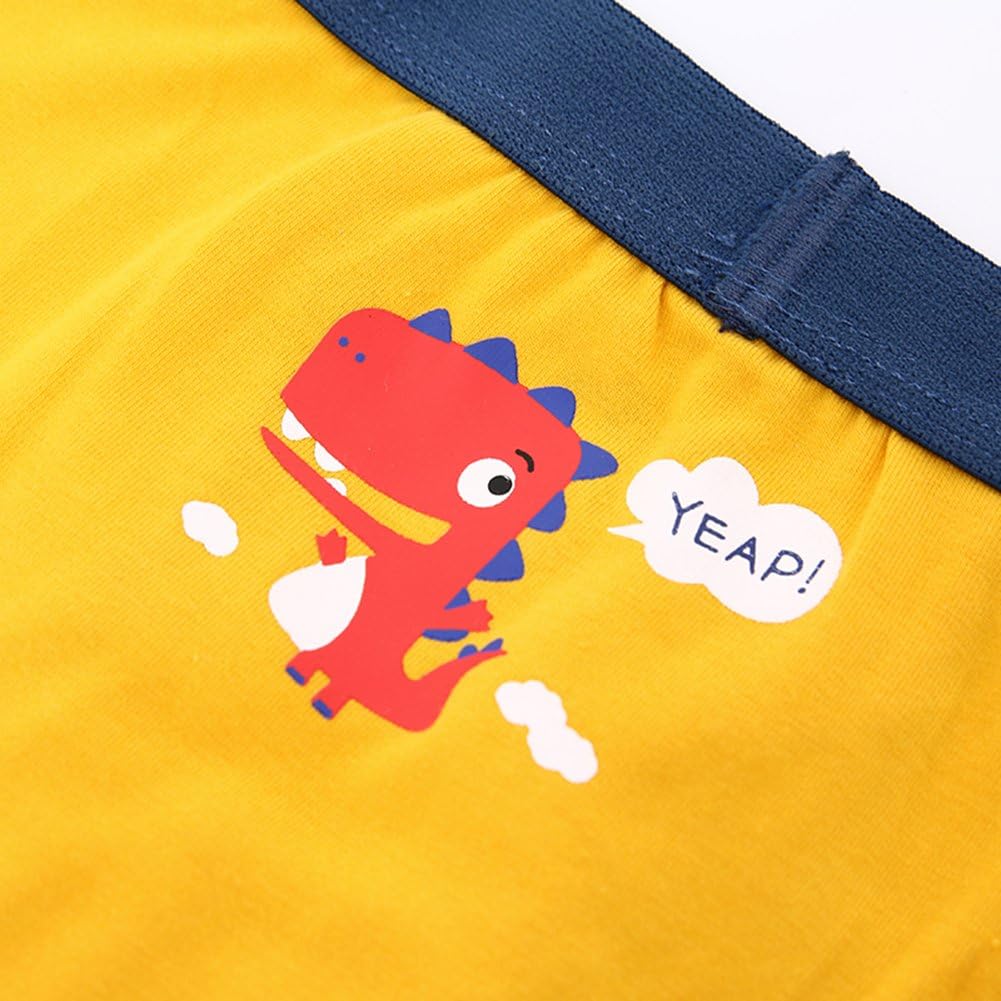 JN&LULU Toddler Boxer Brief Baby Cotton Underwear Boys Setrwear Cotton Boys Underpants Set