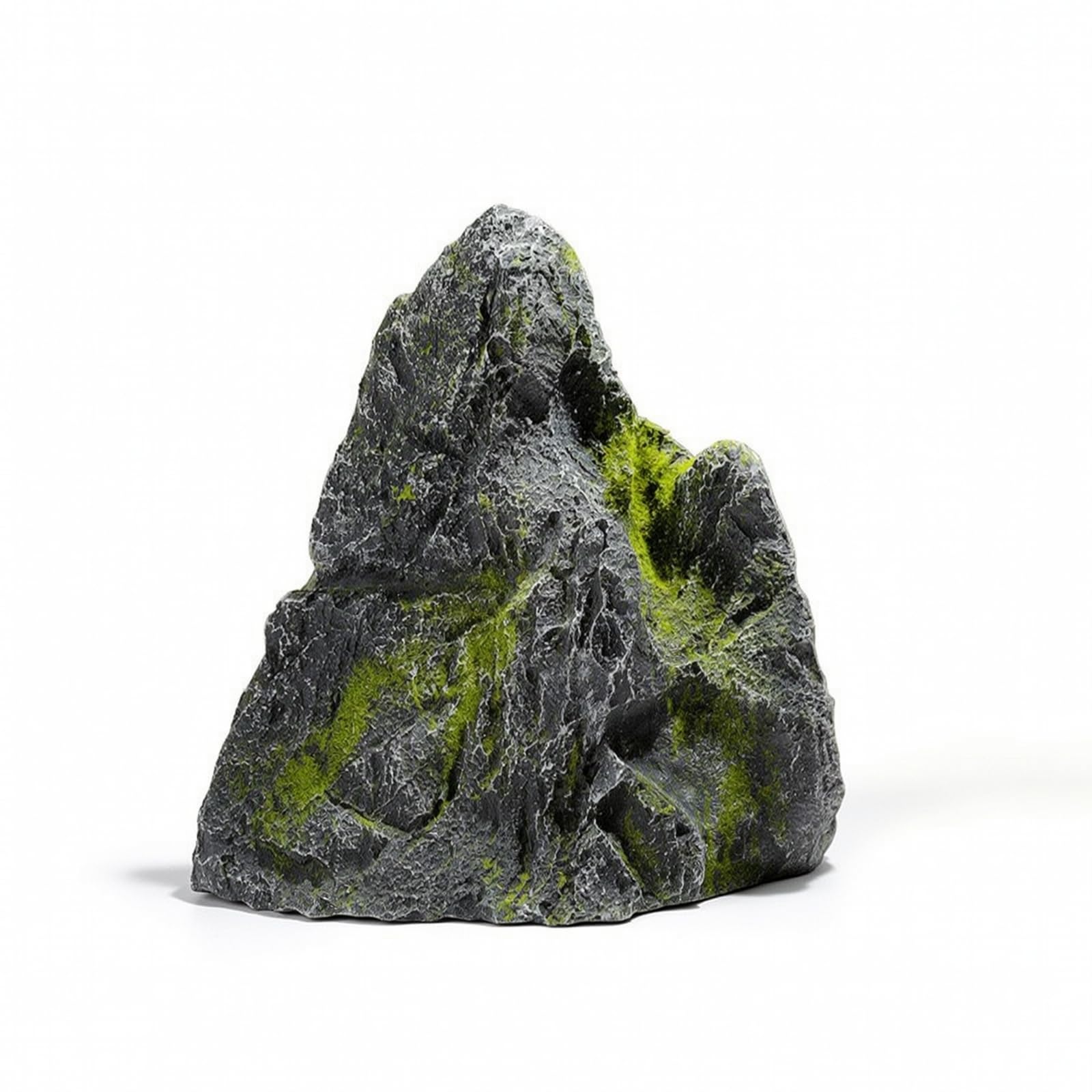 Roccia Artificiale con Muschio Realistico Roccia Artificiale Strutturato Decorazione per Scenografi, Acquariofili, Roccia Decorativa Muschio - Cinque Pietre Della Fortuna