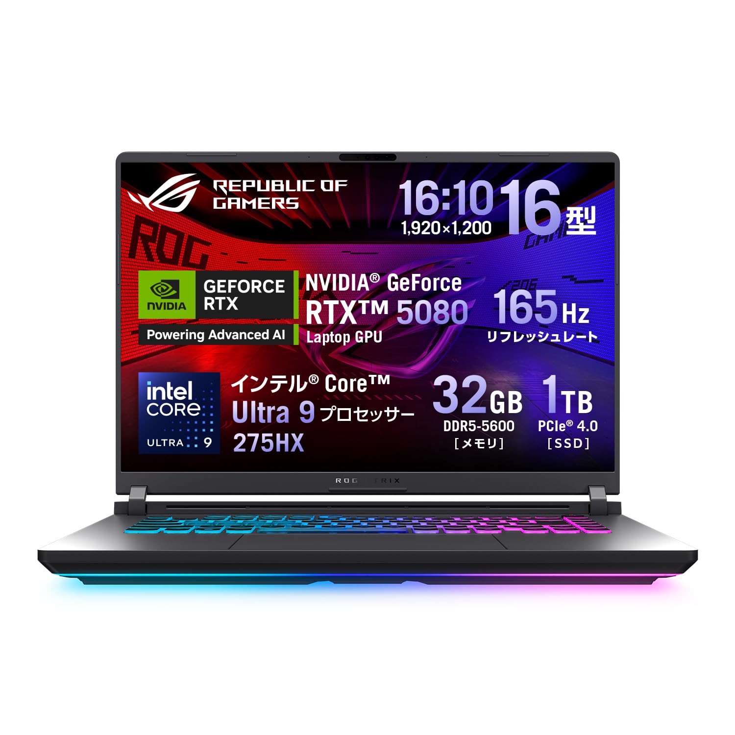 Amazon.co.jp: ASUS ゲーミングノートPC ROG Strix G16 G615LW 16