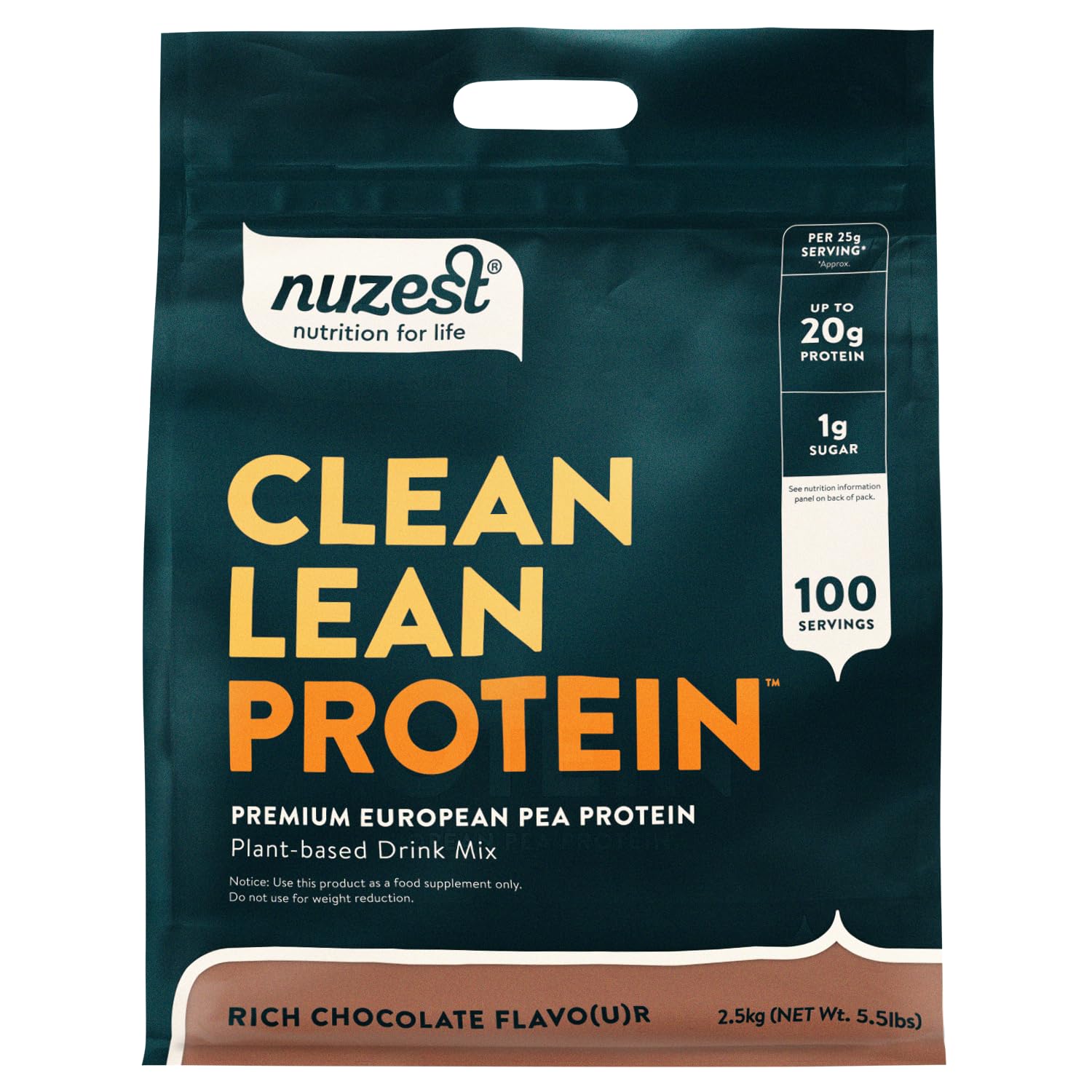 Nuzest Clean Lean Protein - Vegan Pea Protein Powder Smooth Vanilla 1.1 lb — Amazon image 12