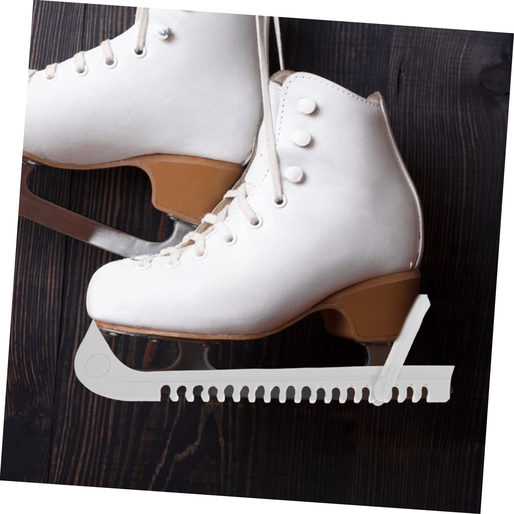 UPKOCH Tragbare Schlittschuhschutzabdeckungen Strapazierfähige Schutzvorrichtungen für Eiskunstlauf und Hockeykufen für Sichere
