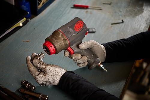 Miniatura 181 de Ingersoll Rand 2235TIMAX-O Llave de impacto neumática de 1/2 pulgada, torque de 1350 ft-lb, caja de martillo de titanio, retenedor de anillo