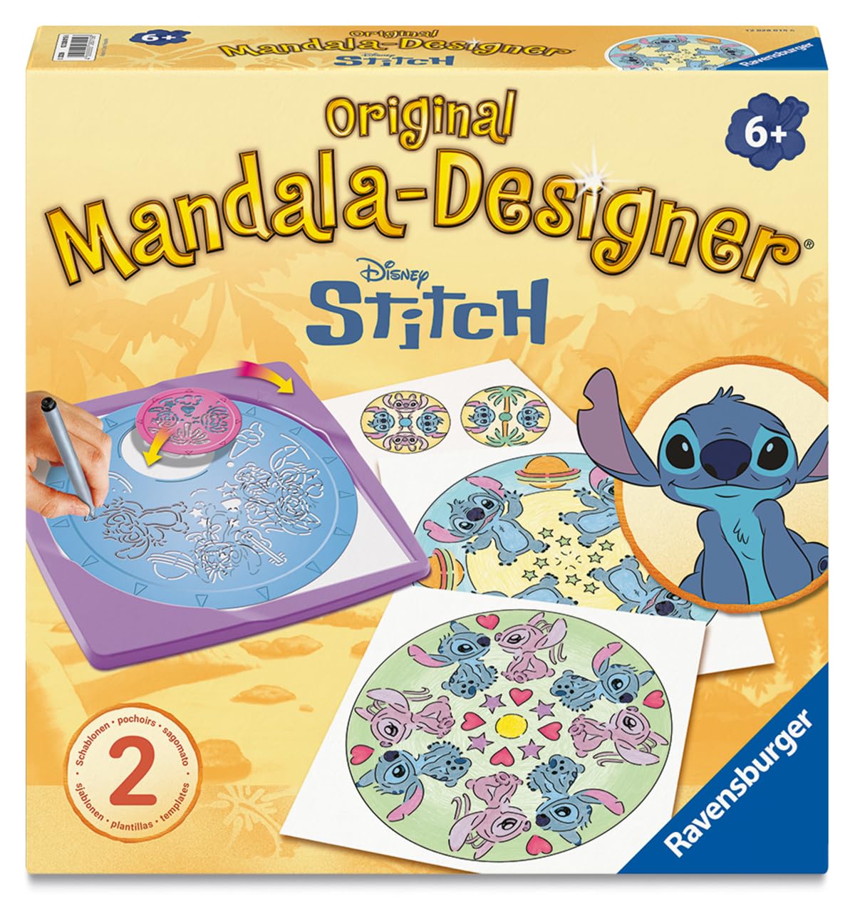 Ravensburger Mandala Designer Stitch - Kit de Dessin Créatif pour Enfants