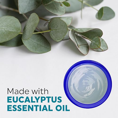 Miniatura 3 de MED PRIDE Ungüento para frotar con vapor de alcanfor mentol con eucalipto, crema de vapor calmante de 4 onzas, supresor de la tos y analgésico