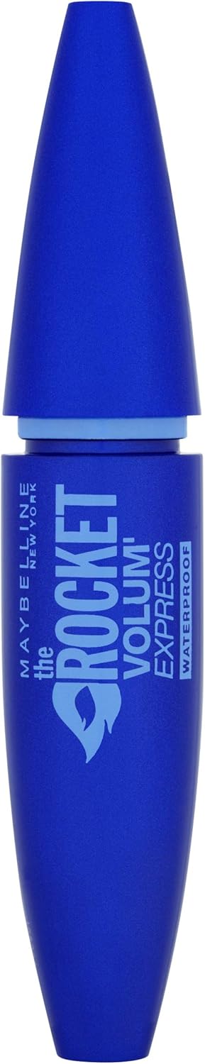 Maybelline New York - Volum Express Rocket - Rímel de volumen resistente al agua, color negro intenso